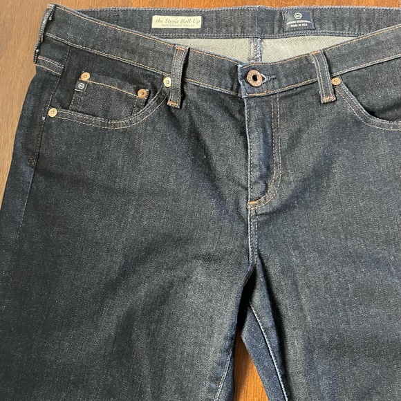 AG Adriano Goldschmied StevieRoll Up Cropped Jeans - Picture 11 of 13